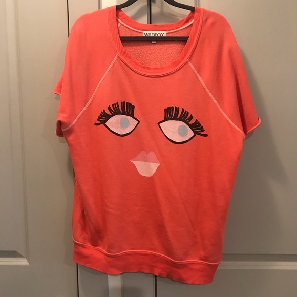 Wildfox Tops - Wild fox bat them lashes sz L